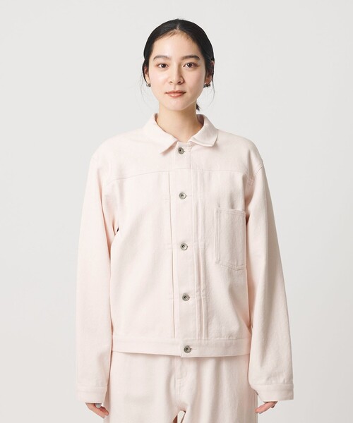 BEAUTY&YOUTH UNITED ARROWS(ビューティーアンドユースユナイテッドアローズ)の「コットンツイルジャケット ウォッシャブル(その他アウター・レディース・ナチュラル/ライトピンク・S/M)」の13枚目の写真