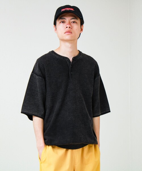 GLOSTER（グロスター）の「【大人の抜け感】スノーウォッシュ ヘンリーネックプルオーバー（ニット/セーター・メンズ・ベージュ/ネイビー/チャコールグレー・M/S/L）」の17枚目の写真