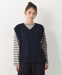 Afternoon Tea | 透かし編み2WAYベスト(ベスト)