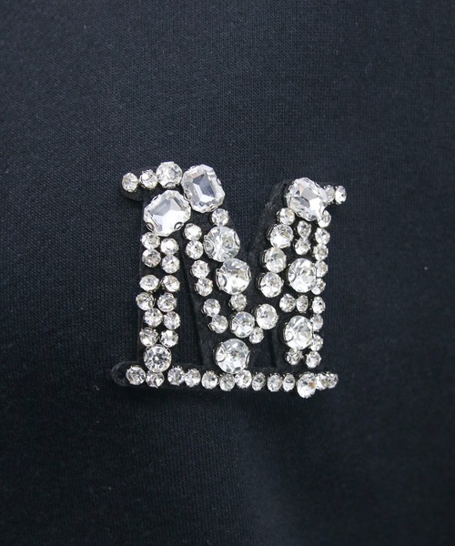 clear（クリア）の「ビジューロゴ付きスウェット[カジュアル 着回し抜群 大人]≪新作≫（スウェット・レディース・オフホワイト/ブラック・F）」の10枚目の写真