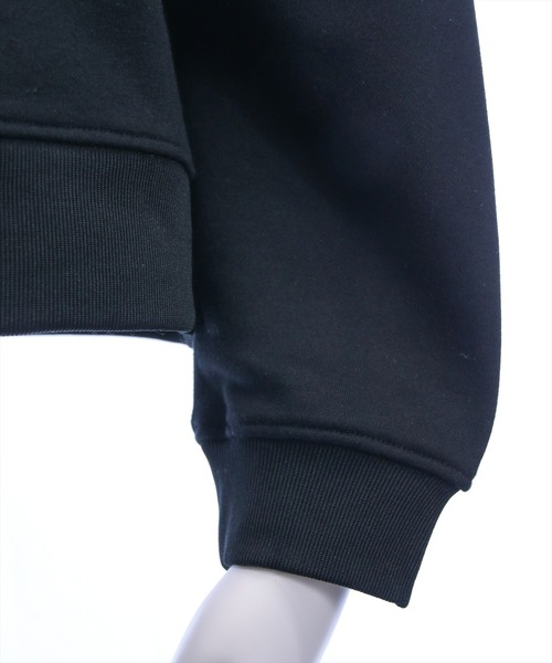 clear（クリア）の「ビジューロゴ付きスウェット[カジュアル 着回し抜群 大人]≪新作≫（スウェット・レディース・オフホワイト/ブラック・F）」の8枚目の写真