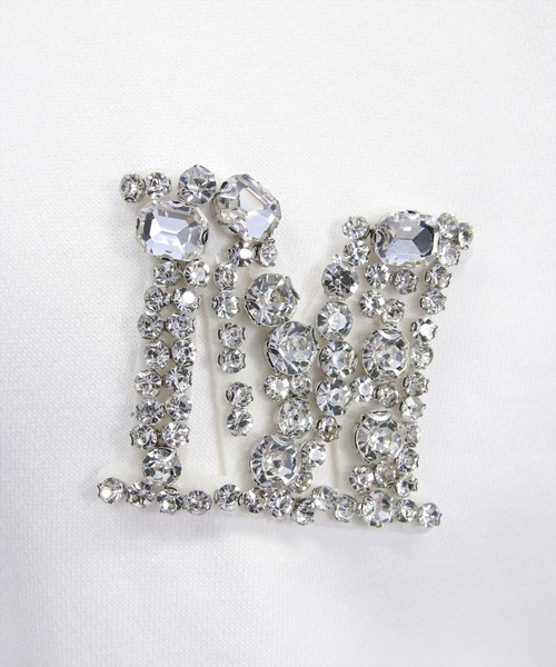 clear（クリア）の「ビジューロゴ付きスウェット[カジュアル 着回し抜群 大人]≪新作≫（スウェット・レディース・オフホワイト/ブラック・F）」の11枚目の写真