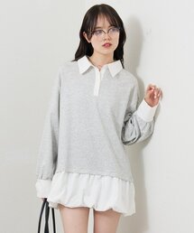 mystic | バルーン切り替えミニワンピース(ワンピース)