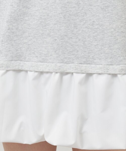 mystic（ミスティック）の「バルーン切り替えミニワンピース（ワンピース・レディース・ブラック/オフホワイト/ライトグレー・FREE）」の11枚目の写真