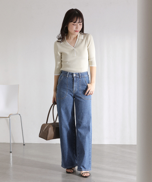 La TOTALITE（ラトータリテ）の「VELETTO/ヴェレット ショルダーバッグ（ショルダーバッグ・レディース・ベージュ/ブラック・FREE）」の10枚目の写真