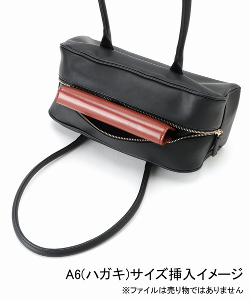 La TOTALITE（ラトータリテ）の「VELETTO/ヴェレット ショルダーバッグ（ショルダーバッグ・レディース・ベージュ/ブラック・FREE）」の21枚目の写真
