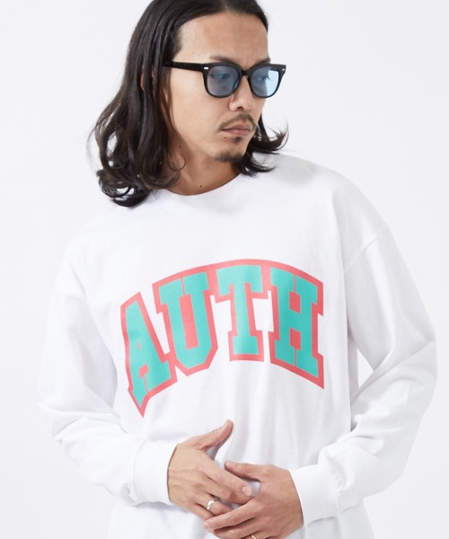 SIDEWAY STANCE(サイドウェイスタンス)の「【SIDEWAY STANCE】ロゴプリント 長袖 Tシャツ(Tシャツ/カットソー・メンズ・ブラック/ホワイト系/ホワイト系1/ライトグレー系1/ホワイト/ライトグレー/ライトグレー系/ブラック系1/ブラック系・SMALL/MEDIUM/LARGE/X-LARGE)」の3枚目の写真