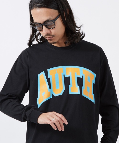SIDEWAY STANCE(サイドウェイスタンス)の「【SIDEWAY STANCE】ロゴプリント 長袖 Tシャツ(Tシャツ/カットソー・メンズ・ブラック/ホワイト系/ホワイト系1/ライトグレー系1/ホワイト/ライトグレー/ライトグレー系/ブラック系1/ブラック系・SMALL/MEDIUM/LARGE/X-LARGE)」の1枚目の写真