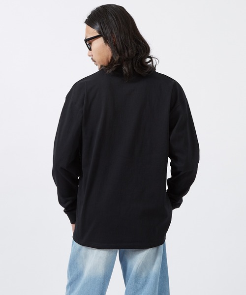 SIDEWAY STANCE(サイドウェイスタンス)の「【SIDEWAY STANCE】ロゴプリント 長袖 Tシャツ(Tシャツ/カットソー・メンズ・ブラック/ホワイト系/ホワイト系1/ライトグレー系1/ホワイト/ライトグレー/ライトグレー系/ブラック系1/ブラック系・SMALL/MEDIUM/LARGE/X-LARGE)」の12枚目の写真