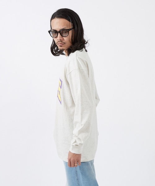 SIDEWAY STANCE(サイドウェイスタンス)の「【SIDEWAY STANCE】ロゴプリント 長袖 Tシャツ(Tシャツ/カットソー・メンズ・ブラック/ホワイト系/ホワイト系1/ライトグレー系1/ホワイト/ライトグレー/ライトグレー系/ブラック系1/ブラック系・SMALL/MEDIUM/LARGE/X-LARGE)」の14枚目の写真