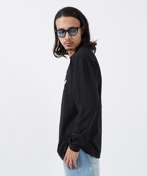 SIDEWAY STANCE(サイドウェイスタンス)の「【SIDEWAY STANCE】ロゴプリント 長袖 Tシャツ(Tシャツ/カットソー・メンズ・ブラック/ホワイト系/ホワイト系1/ライトグレー系1/ホワイト/ライトグレー/ライトグレー系/ブラック系1/ブラック系・SMALL/MEDIUM/LARGE/X-LARGE)」の21枚目の写真