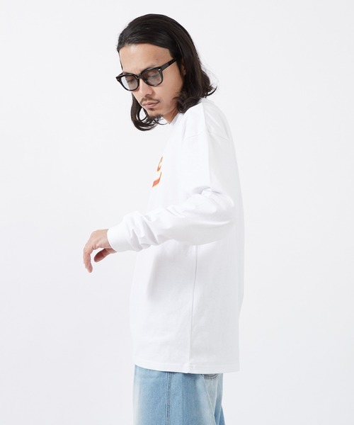 SIDEWAY STANCE(サイドウェイスタンス)の「【SIDEWAY STANCE】ロゴプリント 長袖 Tシャツ(Tシャツ/カットソー・メンズ・ブラック/ホワイト系/ホワイト系1/ライトグレー系1/ホワイト/ライトグレー/ライトグレー系/ブラック系1/ブラック系・SMALL/MEDIUM/LARGE/X-LARGE)」の18枚目の写真
