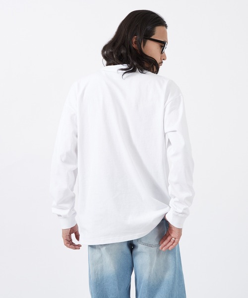 SIDEWAY STANCE(サイドウェイスタンス)の「【SIDEWAY STANCE】ロゴプリント 長袖 Tシャツ(Tシャツ/カットソー・メンズ・ブラック/ホワイト系/ホワイト系1/ライトグレー系1/ホワイト/ライトグレー/ライトグレー系/ブラック系1/ブラック系・SMALL/MEDIUM/LARGE/X-LARGE)」の19枚目の写真