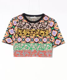 Alice + Olivia アリスアンドオリビア カラフルニット ❣️ S NWT Womens Size Medium Alice and Olivia Barb Wool Blend Knit