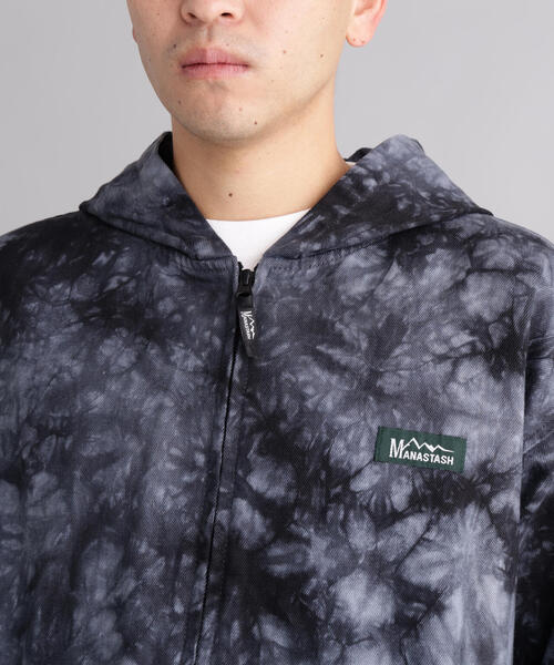 MANASTASH（マナスタッシュ）の「MANASTASH/マナスタッシュ　TIE DYE CHILLIWACK HOODIE（その他アウター・メンズ・ブラック/ネイビー・L/S/M/XL）」の11枚目の写真