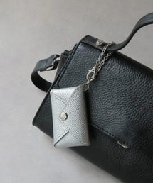 Jamale（ジャマレ）の「[Jamale] 本革バッグチャーム ミニポーチ バイカラー 日本製（チャーム）」