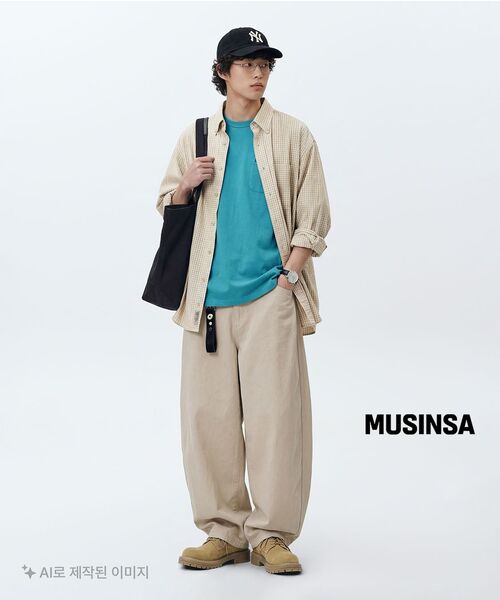 DECET(デケト)の「Barrel Wide Leg Pants DCPT071Beige(その他パンツ・メンズ・その他・32/30/28/34/26)」の15枚目の写真