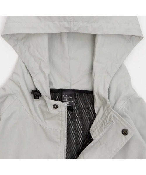 BEIMAR(ビーマー)の「【Beimar/ビーマー】Cotton Anorak Jacket コットンアノラックジャケット(マウンテンパーカー・メンズ・ブラック/グレー・MEDIUM/LARGE)」の8枚目の写真