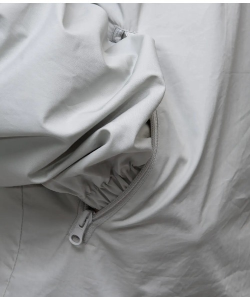 BEIMAR(ビーマー)の「【Beimar/ビーマー】Cotton Anorak Jacket コットンアノラックジャケット(マウンテンパーカー・メンズ・ブラック/グレー・MEDIUM/LARGE)」の4枚目の写真