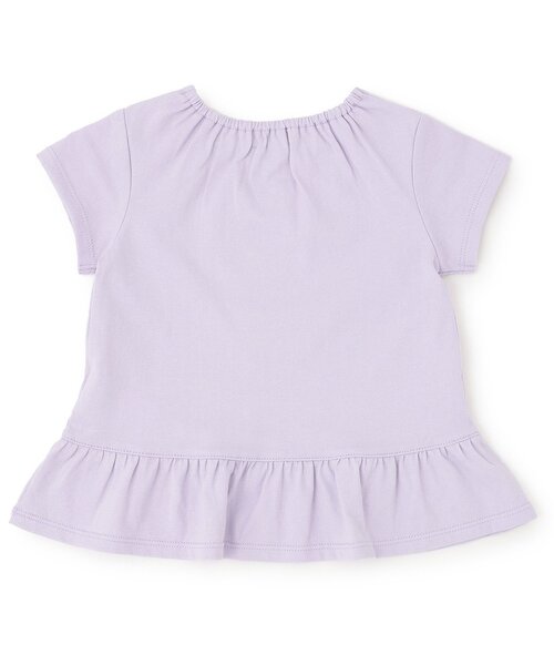 sense of wonder（センスオブワンダー）の「リバティcat半袖Tシャツ（Tシャツ/カットソー・キッズ・ホワイト系/ピンク/ラベンダー・130cm/120cm/110cm/100cm/90cm/80ｃｍ）」の4枚目の写真