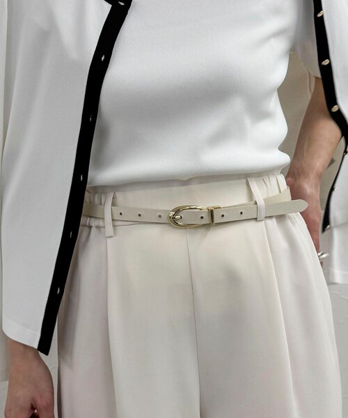 NOLLEY’S(ノーリーズ)の「リバーシブルベルト15(ベルト・レディース・ブラウン/ブラック/ベージュ・FREE)」の6枚目の写真