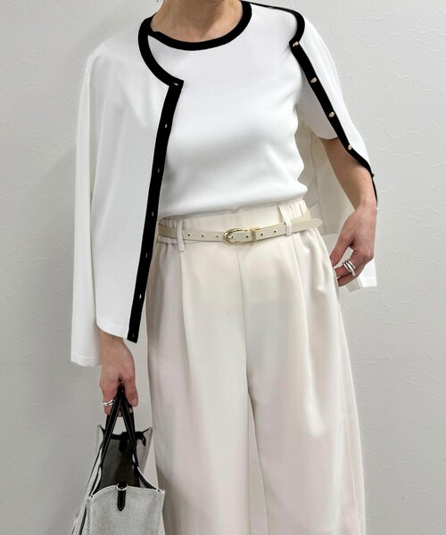 NOLLEY’S(ノーリーズ)の「リバーシブルベルト15(ベルト・レディース・ブラウン/ブラック/ベージュ・FREE)」の7枚目の写真