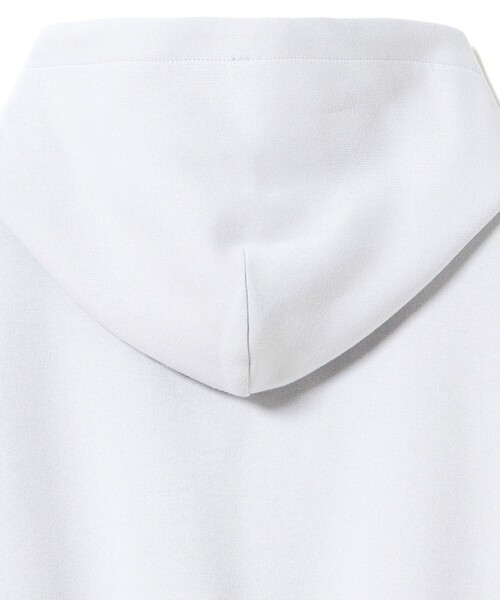 LACOSTE（ラコステ）の「ダブルフェイスジャージジップフーディー（パーカー・レディース・ライトグレー/ネイビー・40/38/34/36）」の19枚目の写真