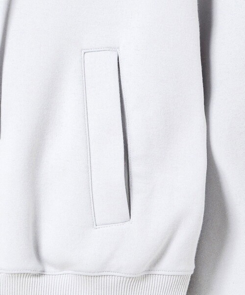 LACOSTE（ラコステ）の「ダブルフェイスジャージジップフーディー（パーカー・レディース・ライトグレー/ネイビー・40/38/34/36）」の21枚目の写真