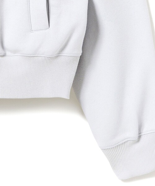 LACOSTE（ラコステ）の「ダブルフェイスジャージジップフーディー（パーカー・レディース・ライトグレー/ネイビー・40/38/34/36）」の22枚目の写真