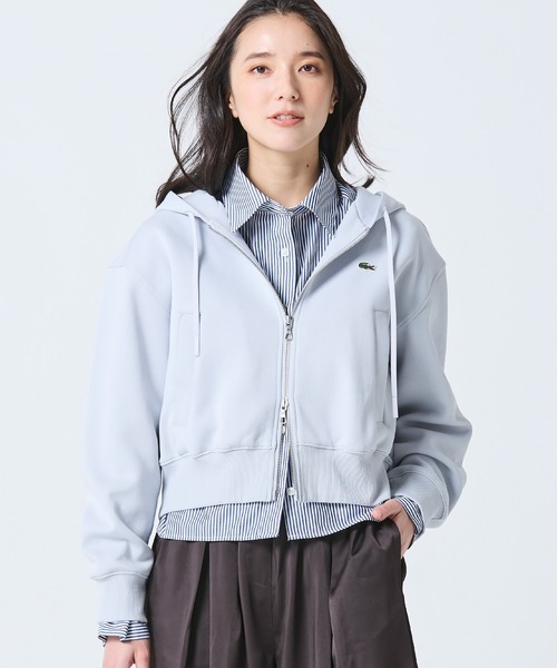 LACOSTE｜ラコステのパーカー（グレー/灰色系）通販 - ZOZOTOWN