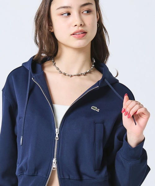 LACOSTE（ラコステ）の「ダブルフェイスジャージジップフーディー