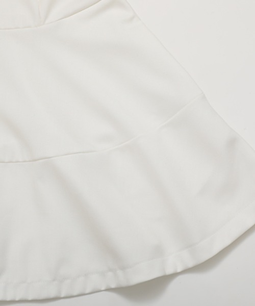 Fit more（フィットモア）の「ハーフスリーブパワショルペプラムブラウス（シャツ/ブラウス・レディース・ホワイト/ブラック・FREE）」の15枚目の写真