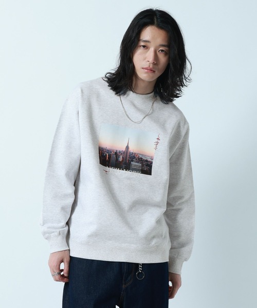 RAGEBLUE(レイジブルー)の「City Photo sweat Crew/シティーフォト裏毛スウェットクルー(スウェット・メンズ・ブラック/イエロー/その他4・MEDIUM/LARGE)」の15枚目の写真