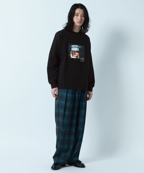 RAGEBLUE(レイジブルー)の「City Photo sweat Crew/シティーフォト裏毛スウェットクルー(スウェット・メンズ・ブラック/イエロー/その他4・MEDIUM/LARGE)」の18枚目の写真