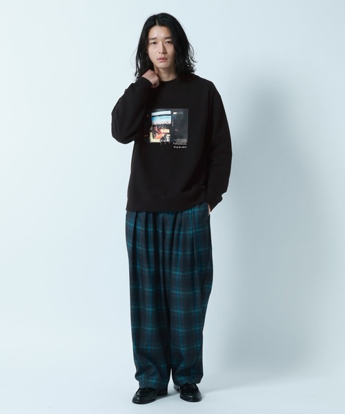 RAGEBLUE(レイジブルー)の「City Photo sweat Crew/シティーフォト裏毛スウェットクルー(スウェット・メンズ・ブラック/イエロー/その他4・MEDIUM/LARGE)」の19枚目の写真