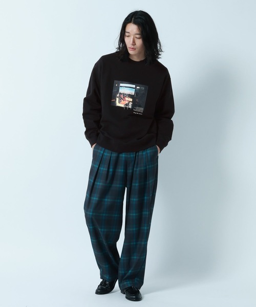 RAGEBLUE(レイジブルー)の「City Photo sweat Crew/シティーフォト裏毛スウェットクルー(スウェット・メンズ・ブラック/イエロー/その他4・MEDIUM/LARGE)」の20枚目の写真