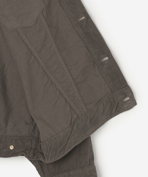 Kaptain Sunshine（キャプテン サンシャイン）の「KAPTAIN SUNSHINE | コットンコーデュロイ T-3ジャケット MEN（その他アウター・メンズ・ライトブルー/グレー・4/3）」の9枚目の写真