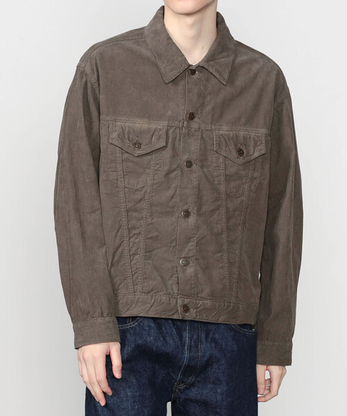 Kaptain Sunshine（キャプテン サンシャイン）の「KAPTAIN SUNSHINE | コットンコーデュロイ T-3ジャケット MEN（その他アウター・メンズ・ライトブルー/グレー・4/3）」の15枚目の写真