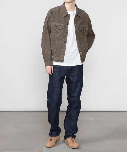 Kaptain Sunshine（キャプテン サンシャイン）の「KAPTAIN SUNSHINE | コットンコーデュロイ T-3ジャケット MEN（その他アウター・メンズ・ライトブルー/グレー・4/3）」の17枚目の写真