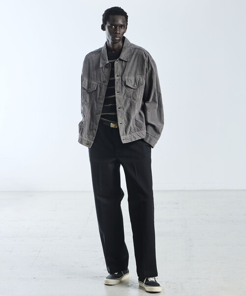 Kaptain Sunshine（キャプテン サンシャイン）の「KAPTAIN SUNSHINE | コットンコーデュロイ T-3ジャケット MEN（その他アウター・メンズ・ライトブルー/グレー・4/3）」の19枚目の写真