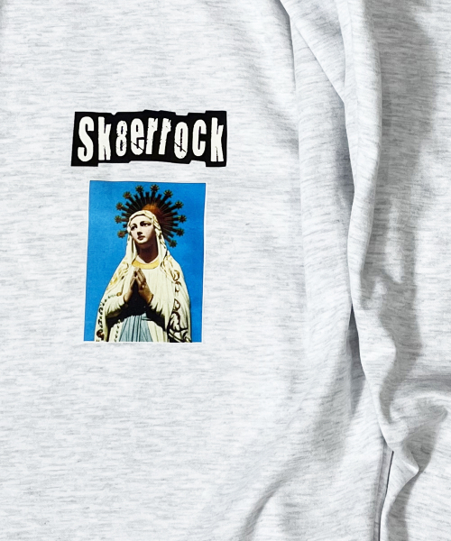 SK8ER ROCK(スケーターロック)の「Old Photo Sweat Wide Pants ((white melange))(スウェットパンツ・レディース・その他・FREE)」の4枚目の写真