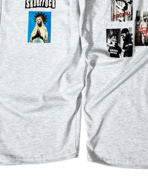 SK8ER ROCK(スケーターロック)の「Old Photo Sweat Wide Pants ((white melange))(スウェットパンツ・レディース・その他・FREE)」の5枚目の写真