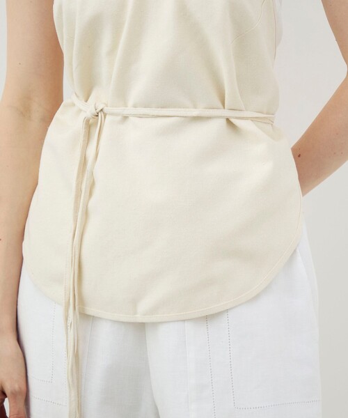 BASERANGE(ベースレンジ)の「BASERANGE MAR TOP シルク ホルターネックトップ(シャツ/ブラウス・レディース・ブラック・S)」の9枚目の写真