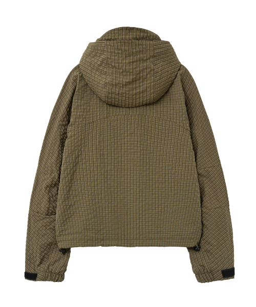 PARAKEET(パラキート)の「プレイドライトテックウィンドジャケット(モスカーキ)(ナイロンジャケット・レディース・モスグリーン・FREE)」の5枚目の写真