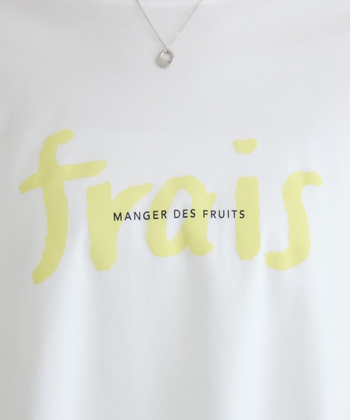 KATHARINE ROSS（キャサリンロス）の「【KATHARINE ROSS】ハンドロゴポンチョロンT（Tシャツ/カットソー・レディース・オフホワイト/イエロー・FREE）」の11枚目の写真