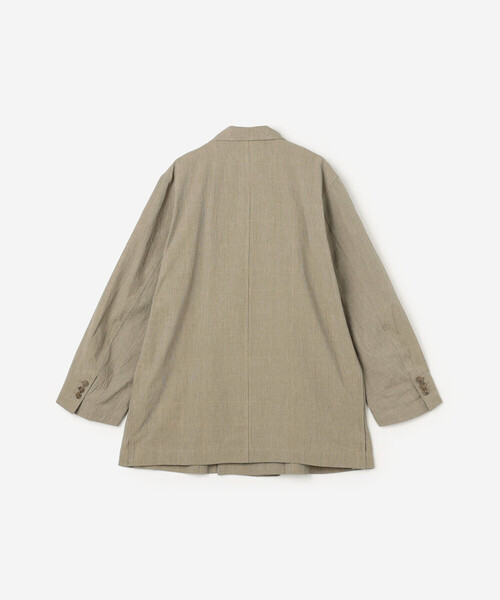 Bshop(ビショップ)の「CHEMISE D'ADAM | 〈別注〉コットン ダブルブレスト シャツジャケット WOMEN(テーラードジャケット・レディース・ブラウン系その他・36/38)」の3枚目の写真