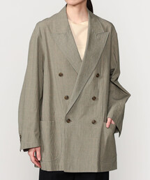 Bshop | CHEMISE D'ADAM | 〈別注〉コットン ダブルブレスト シャツジャケット WOMEN(テーラードジャケット)