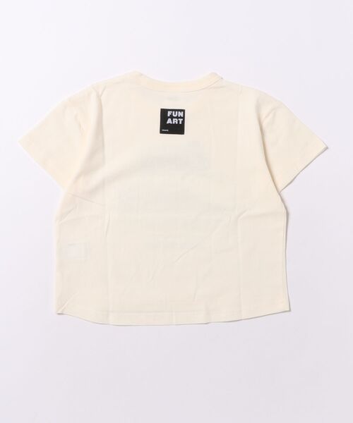 SKAPE（エスケープ）の「ｽﾊﾟﾝｺｰﾙTｼｬﾂ（Tシャツ/カットソー・キッズ・イエロー/ホワイト・90cm/100cm/110cm/120cm/130cm）」の3枚目の写真