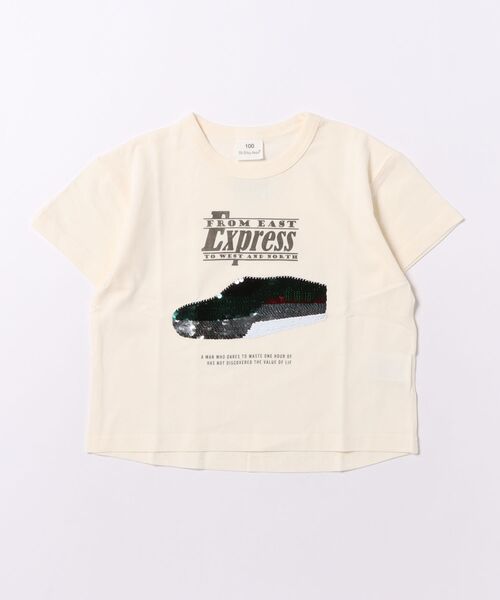 SKAPE（エスケープ）の「ｽﾊﾟﾝｺｰﾙTｼｬﾂ（Tシャツ/カットソー・キッズ・イエロー/ホワイト・90cm/100cm/110cm/120cm/130cm）」の6枚目の写真