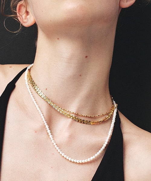 les bon bon】botanica chloro necklace/ボタニカ クロロ ネックレス
